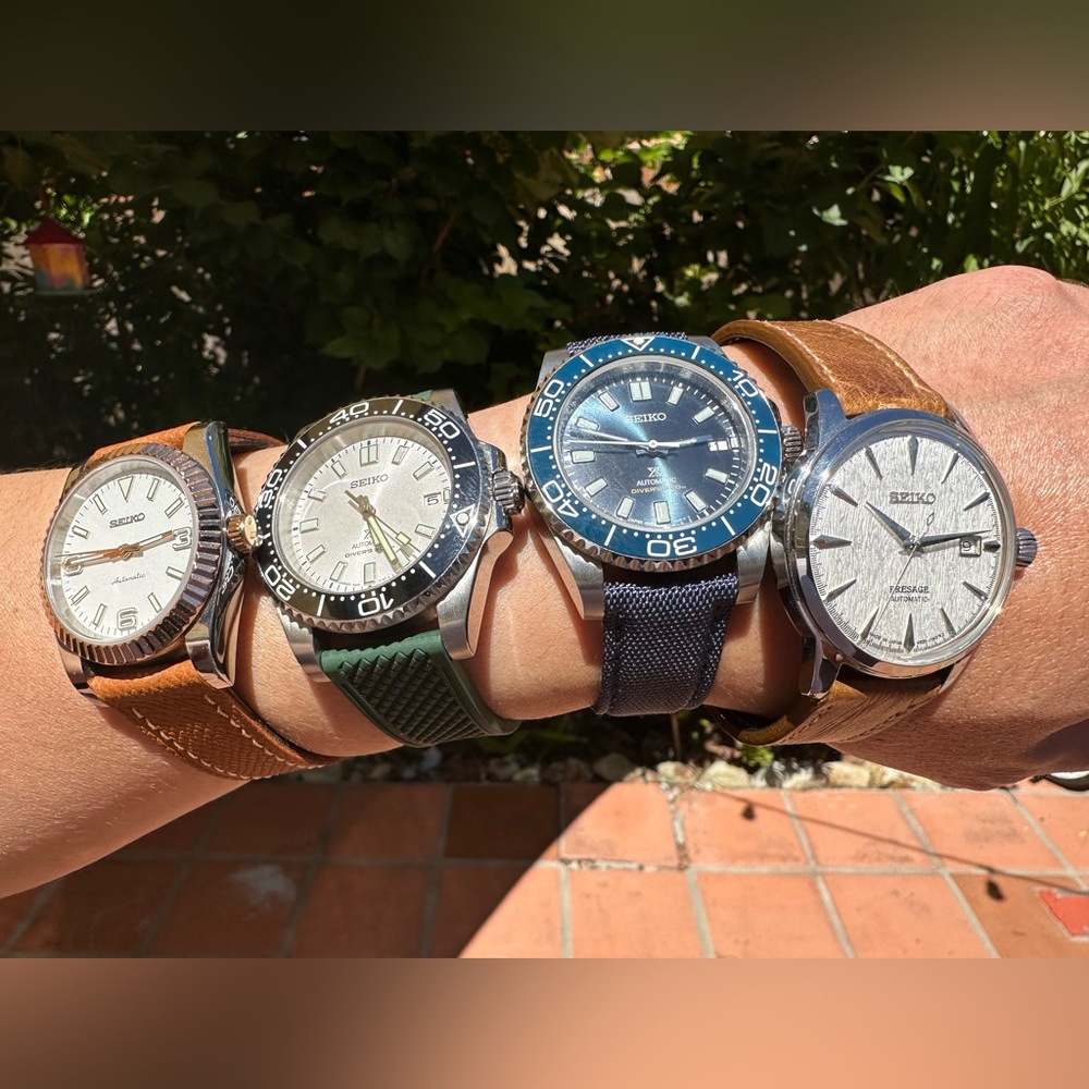 Custom/mod seiko watches